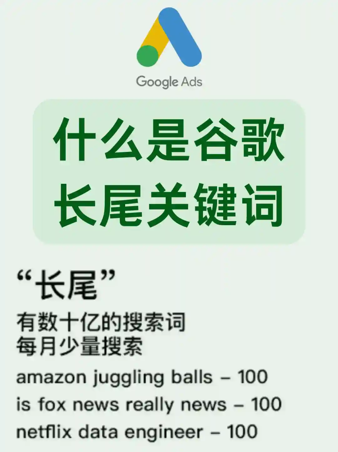 3个挖掘谷歌长尾关键词的方法